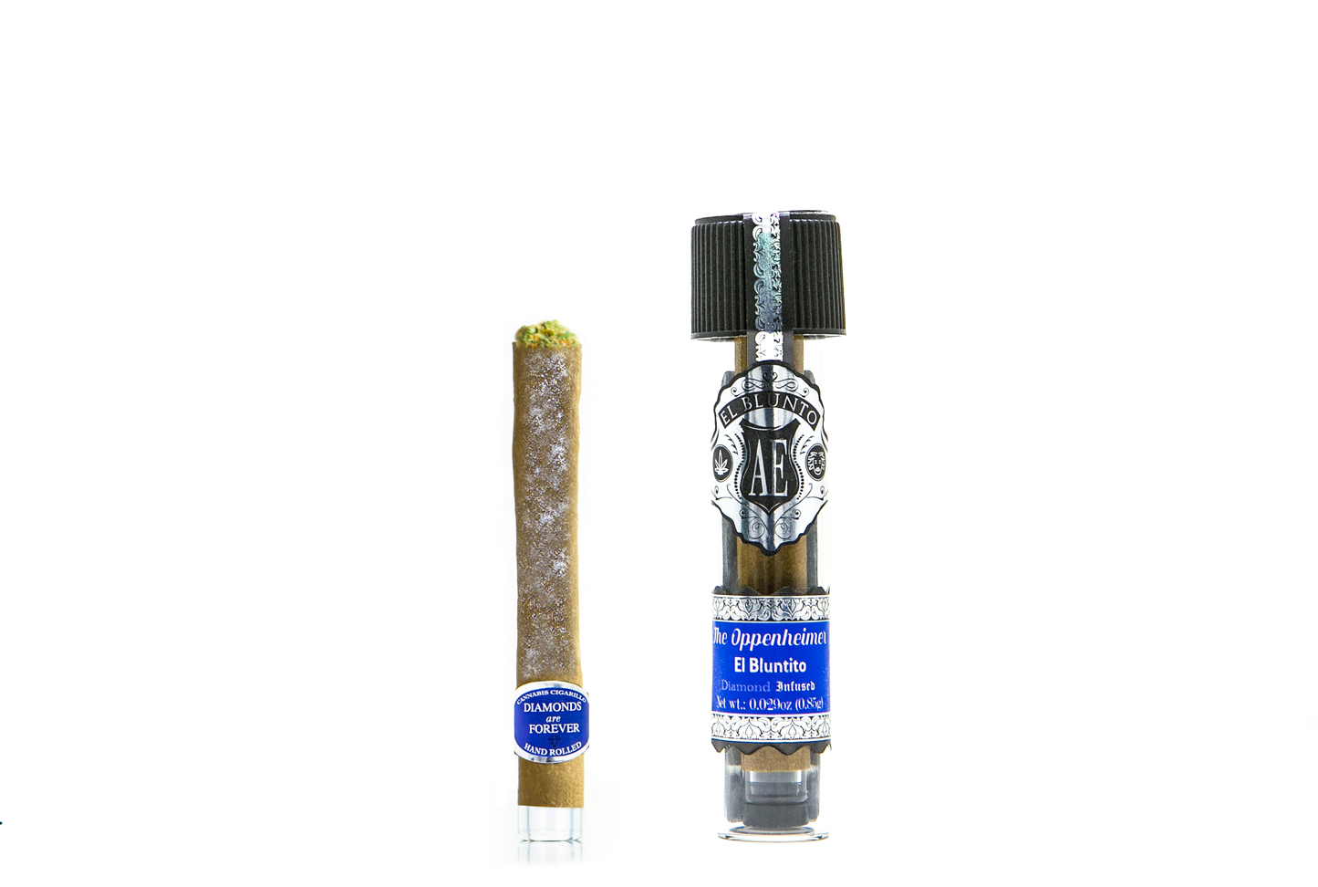 El Bluntito THCA HEMP - Oppenheimer Diamond Infused 0.75g Indica