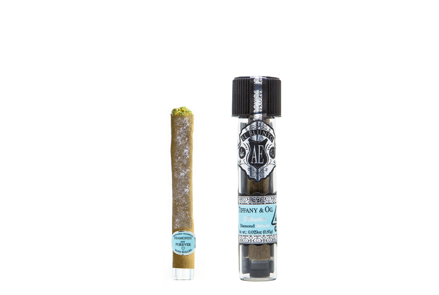 El Bluntito THCA HEMP - Tiffany & OG Diamond Infused 0.75g Hybrid