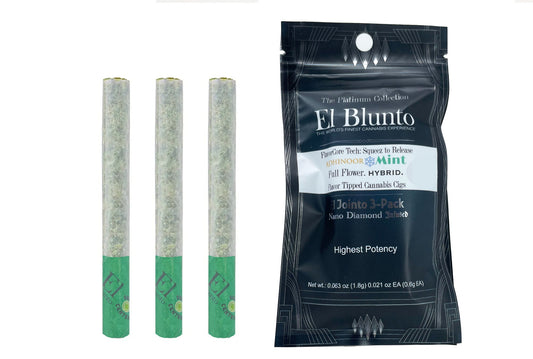 El Jointo FlavorCore™ THCA HEMP 3pk - Kohinoor Mint Diamond Infused (3 x .6g) Hybrid